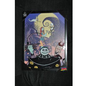 The Nightmare Before Christmas Pop Creations 3D Art Wall. Disney Tim Burton